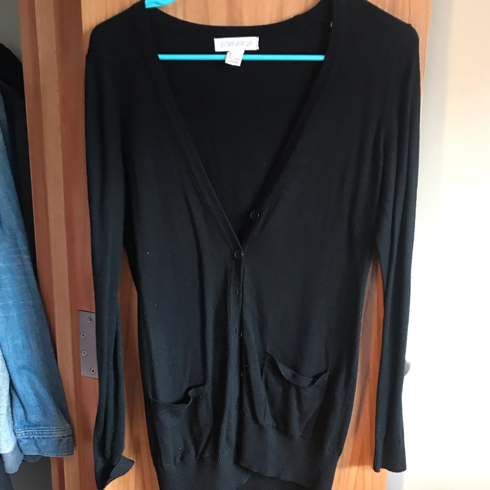 Black Forever 21 cardigan